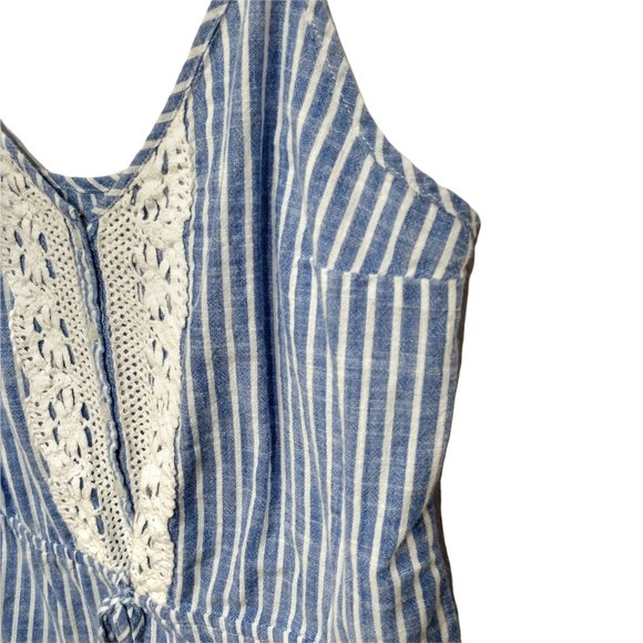 Abercrombie & Fitch Striped Lace Tank Top Size XS - Picture 6 of 15